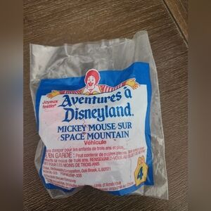 McDonald's Disneyland Mickey Mouse on Space Mountain Happy Meal Toy #4 (1994)